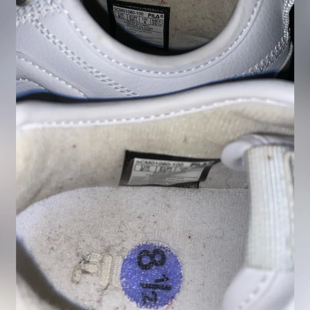 White FILAs - Picture 6 of 6
